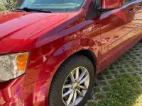 Gebraucht Dodge Grand Caravan 287 PS (211 kW) 2015 Rot Van / Kleinbus