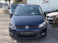 Gebraucht VW Touran Cup 105 PS (77 kW) 2015 Blau Van / Kleinbus