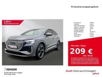 Gebraucht Audi Q4 Sportback e-tron Ambiente 125 kW (170 PS) 2022 Kieselgrau SUV