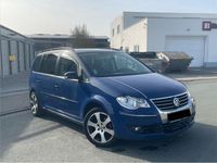 Gebraucht VW Touran 140 PS (102 kW) 2008 Blau Van / Kleinbus