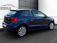 Gebraucht VW Polo Comfortline 86 PS (63 kW) 2010 Blau Kleinwagen