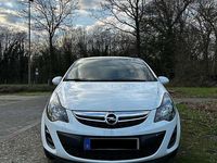 Gebraucht Opel Corsa Selection 69 PS (50 kW) 2014 Weiß Kleinwagen