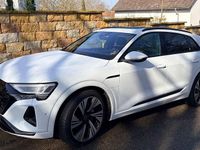 Gebraucht Audi Q8 e-tron Advanced 250 kW (340 PS) 2023 Weiß SUV
