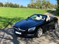 Gebraucht Mercedes SL500 435 PS (319 kW) 2012 Obsidianschwarz Cabrio