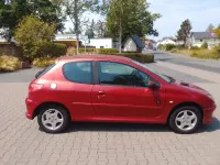 Gebraucht Peugeot 206 75 PS (55 kW) 2006 Rot Kleinwagen