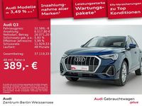 Gebraucht Audi Q3 S-Line 150 PS (110 kW) 2022 Navarrablau metallic SUV