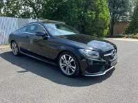 Gebraucht Mercedes C220 AMG line 170 PS (125 kW) 2017 Schwarz Coupé