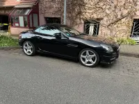 Gebraucht Mercedes SLK200 184 PS (135 kW) 2013 Schwarz Cabrio