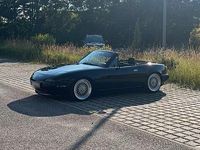 Gebraucht Mazda MX5 90 PS (66 kW) 1996 Schwarz Cabrio