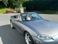 Gebraucht Mazda MX5 115 PS (84 kW) 2002 Grau Cabrio