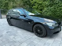 Gebraucht BMW 320 170 PS (125 kW) 2008 Schwarz Kombi