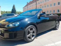 Gebraucht VW Golf Cabriolet 105 PS (77 kW) 2012 Schwarz Cabrio