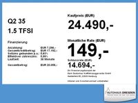 Gebraucht Audi Q2 S-Line 150 PS (110 kW) 2025 Mythosschwarz (metallic) SUV