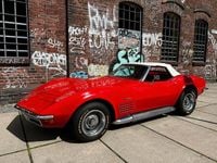 Second-hand Corvette C3 300 CP (220 kW) 1970 Roșu Cabrio