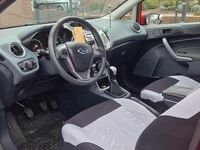 Gebraucht Ford Fiesta 2009 Rot Kleinwagen