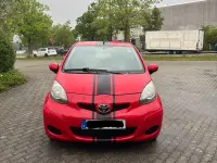Second-hand Toyota Aygo 68 CP (50 kW) 2009 Roșu Hatchback