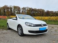 Gebraucht VW Golf Cabriolet 160 PS (117 kW) 2012 Weiß Cabrio