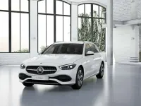 Gebraucht Mercedes C220 200 PS (147 kW) 2023 Polarweiß uni Kombi