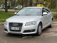 Gebraucht Audi A3 Attraction 140 PS (102 kW) 2009 Silber Kleinwagen