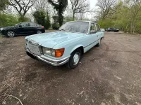 Usata Mercedes S450 SE 224 CV (164 kW) 1973 Blu Berlina