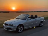 Gebraucht BMW 320 Cabriolet 170 PS (125 kW) 2003 Silber Cabrio