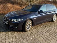 Gebraucht BMW 520 Luxury Line 190 PS (139 kW) 2015 Blau Kombi