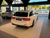 Gebraucht Mercedes E400 AMG line 330 PS (242 kW) 2021 Designo diamantweiß bright (metallic) Kombi