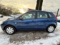 Gebraucht Ford Fiesta Style 101 PS (74 kW) 2008 Blau Kleinwagen