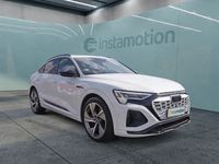 Gebraucht Audi Q8 e-tron S-Line 300 kW (408 PS) 2023 Weiß SUV