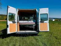 Occasion Ford Transit 125 ch (91 kW) 2014 Blanc Monospace