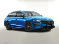 Neu Skoda Octavia RS 265 PS (194 kW) 2026 Race blue metallic Kombi