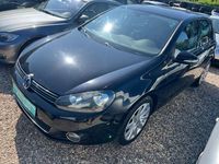 Gebraucht VW Golf VI Highline 160 PS (117 kW) 2010 Schwarz Kleinwagen