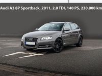 Gebraucht Audi A3 Ambition 140 PS (102 kW) 2011 Braun Kleinwagen