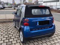 Gebraucht Smart ForTwo Cabrio Passion 71 PS (52 kW) 2008 Blau Cabrio