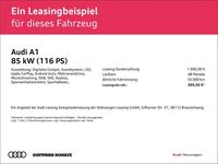 Neu Audi A1 S-Line 116 PS (85 kW) 2025 Pfeilgrau Kleinwagen
