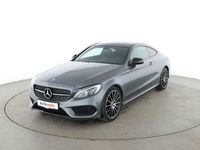 Gebraucht Mercedes C200 AMG line 184 PS (135 kW) 2017 Grau Coupé