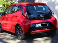 Gebraucht Toyota Aygo Connect Style 72 PS (52 kW) 2021 Rot Kleinwagen