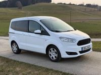 Gebraucht Ford Tourneo Courier Trend 101 PS (74 kW) 2016 Weiß Van / Kleinbus