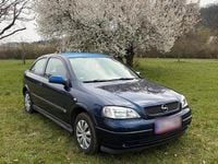 Gebraucht Opel Astra 65 PS (47 kW) 2001 Blau Kleinwagen