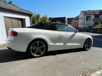 Gebraucht Audi A5 Cabriolet S-Line 177 PS (130 kW) 2014 Weiß Cabrio