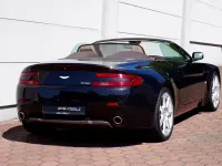 Gebraucht Aston Martin V8 Vantage 385 PS (283 kW) 2008 Braun Cabrio