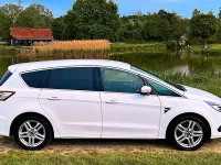 Gebraucht Ford S-MAX Titanium 150 PS (110 kW) 2017 Weiß Van / Kleinbus