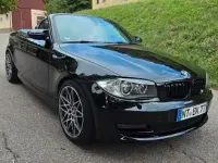 Gebraucht BMW 120 Cabriolet Sport Line 170 PS (125 kW) 2008 Schwarz Cabrio