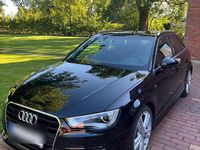 Gebraucht Audi A3 Sportback S-Line 150 PS (110 kW) 2015 Schwarz Kleinwagen