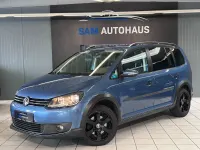 Gebraucht VW Touran Cross 140 PS (102 kW) 2011 Blau Van / Kleinbus