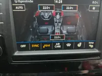 Gebraucht VW Touran 150 PS (110 kW) 2017 Blau Van / Kleinbus