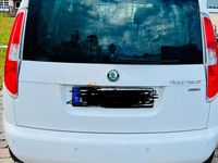 Gebraucht Skoda Roomster 85 PS (62 kW) 2012 Weiß Van / Kleinbus