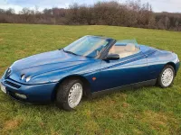 Second-hand Alfa Romeo Spider 150 CP (110 kW) 1998 Albastru Cabrio