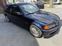 Gebraucht BMW 323 Cabriolet 170 PS (125 kW) 2000 Dunkelblau Cabrio