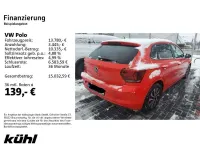 Gebraucht VW Polo Active 95 PS (69 kW) 2021 Flashrot Kleinwagen
